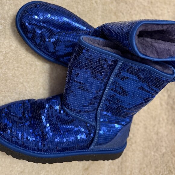 BLUE, BLING, UGG - Picture 10 of 10